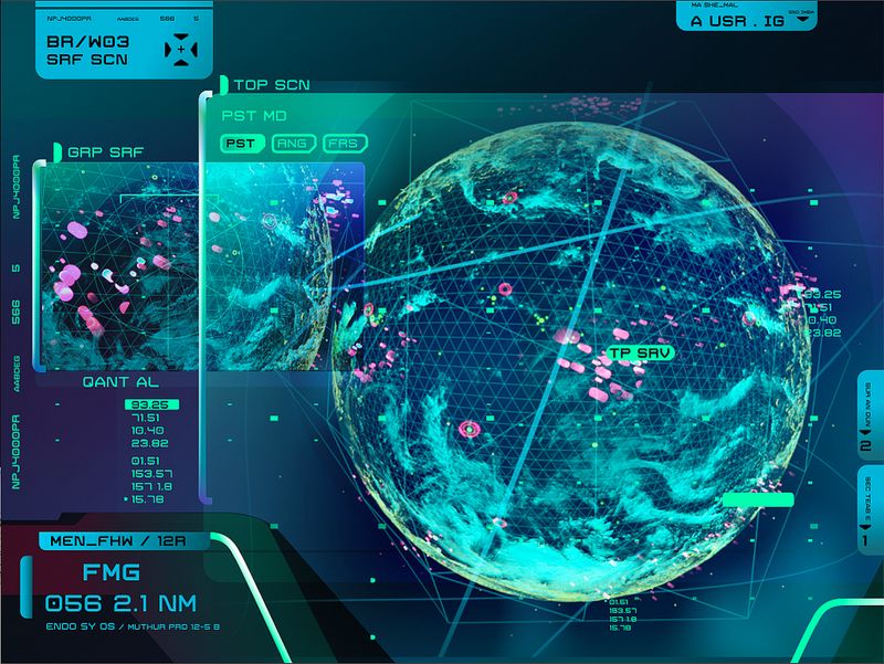 Illustration for article titled Colección de interfaces del futuro inspiradas en el cyberpunk